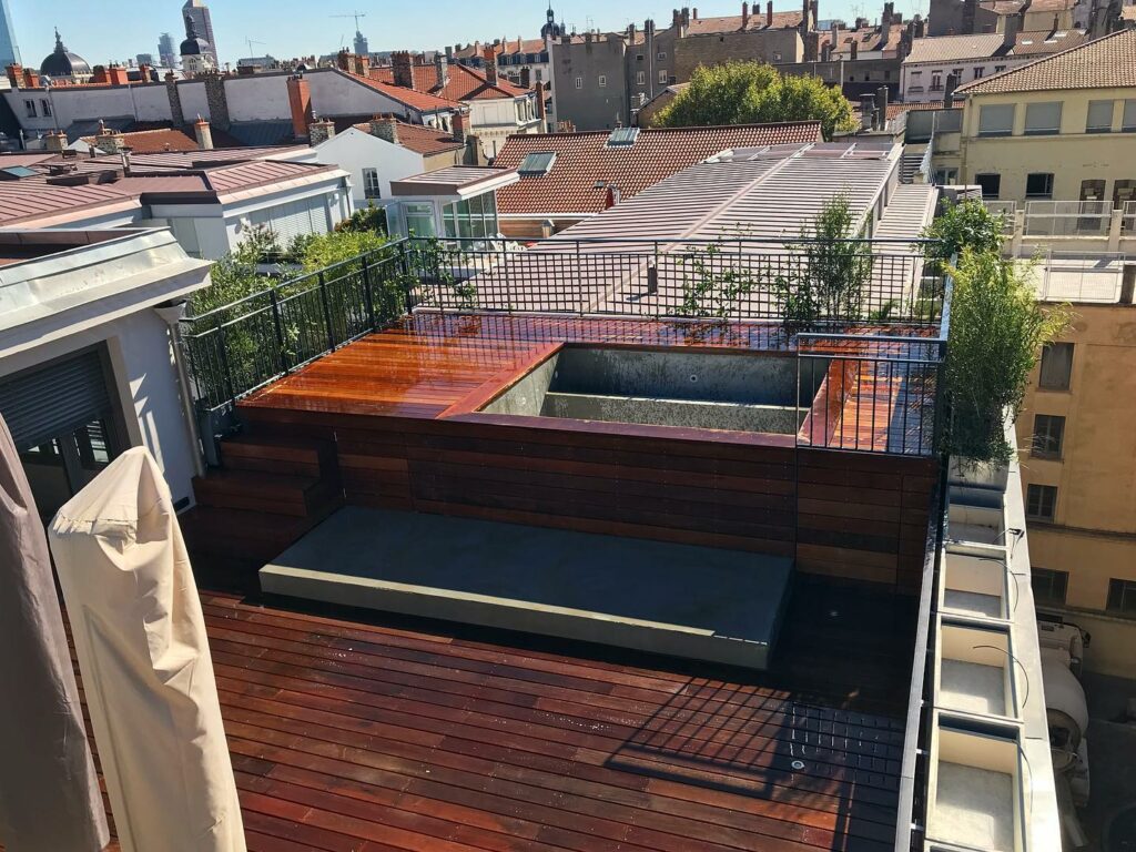 Terrasse bois exotique