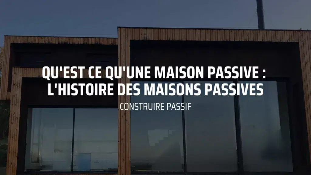 Construire Passif - Vignette vidéo Youtube