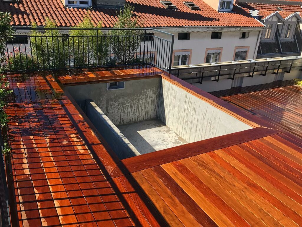 Terrasse bois exotique