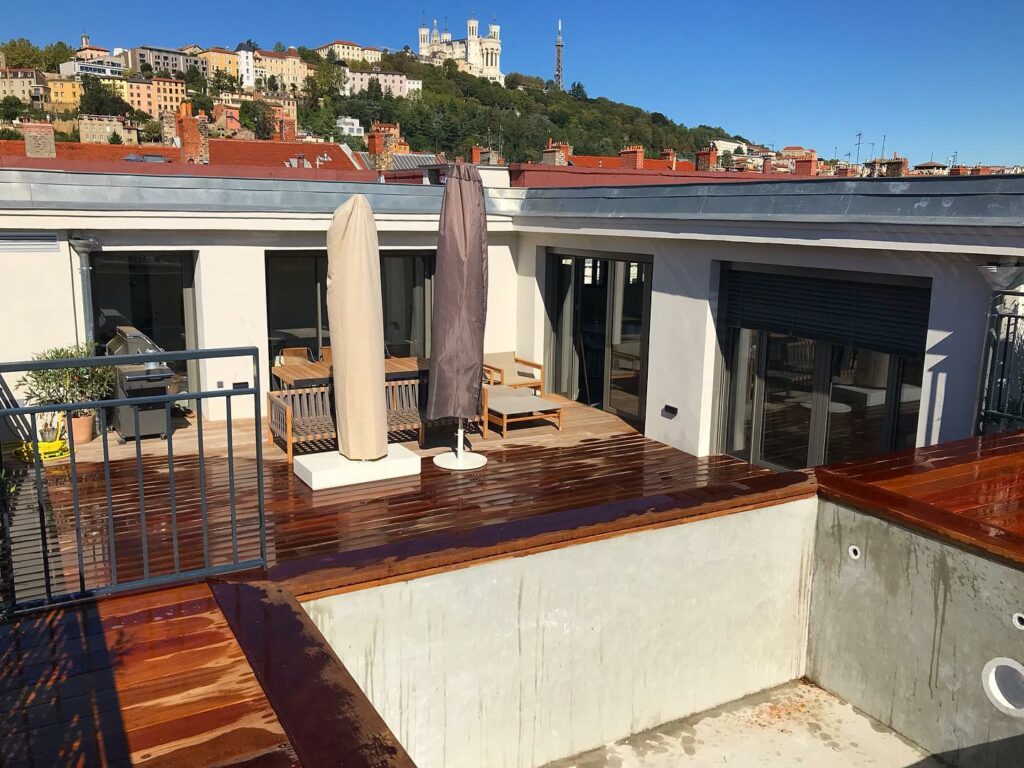 Terrasse bois exotique