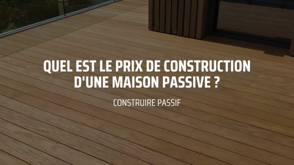 Construire Passif - Vignette vidéo Youtube