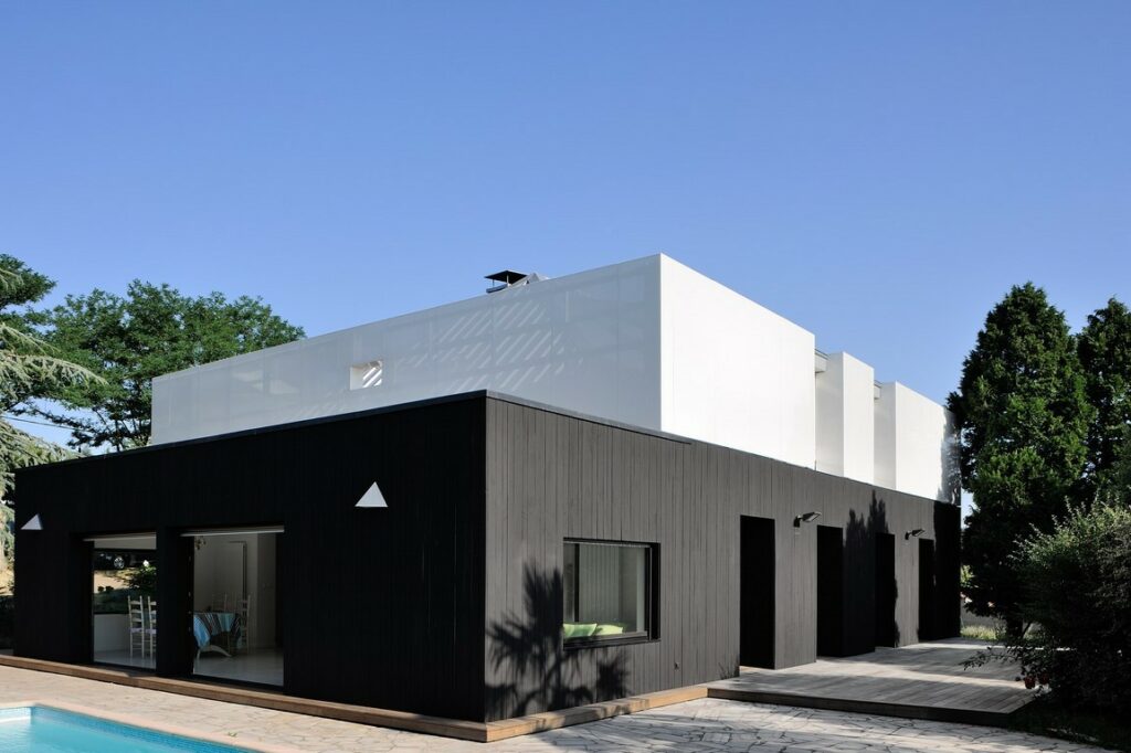 Maison contemporaine en ossature bois