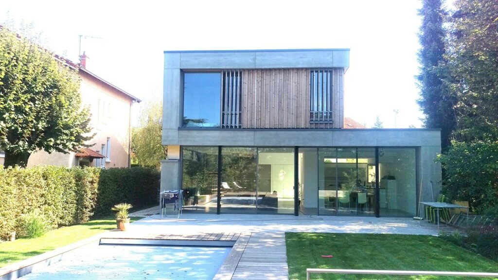 Maison individuelle en ossature bois