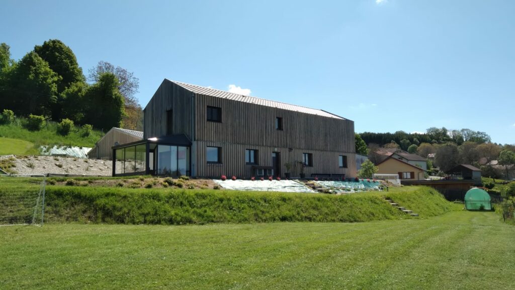 Maison passive contemporaine en Isère