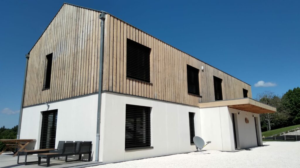Maison passive en ossature bois en Isère