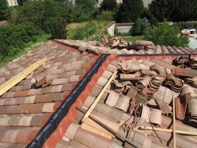 Toiture en tuiles